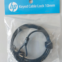 Lucchetto con cavo a chiave HP da 10 mm