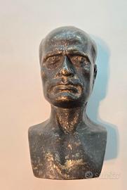 Busto in Bronzo Mussolini 
