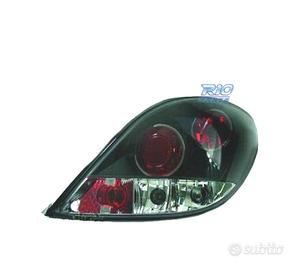 FANALI PEUGEOT 207 06-12 NERO