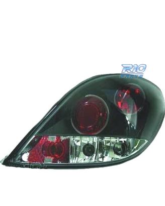 FANALI PEUGEOT 207 06-12 NERO