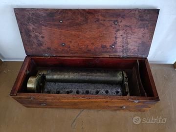 Cassetta carillon XIX sec. in noce