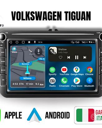 VK Tiguan KIT COMPLETO Autoradio android 8 pol.