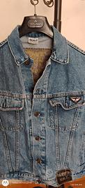 AVIREX Iconico giubbotto in jeans vintage 