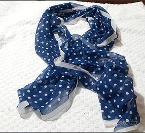 sciarpina a pois