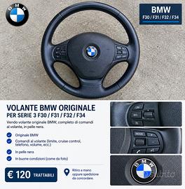 Volante originale BMW F30 – Pelle multifunzione