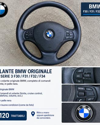 Volante originale BMW F30 – Pelle multifunzione