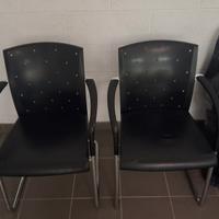 2 sedie per ufficio 