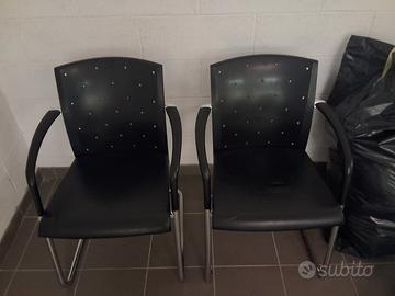 2 sedie per ufficio 