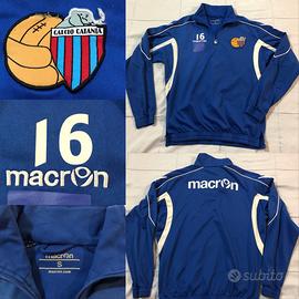 FELPA ALLENAMENTO CALCIO CATANIA MACRON TG S N.16