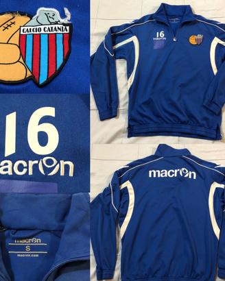 FELPA ALLENAMENTO CALCIO CATANIA MACRON TG S N.16