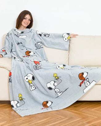 Coperta Snoopy con maniche MAI USATA