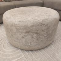 Tavolino "monolita"  effetto travertino