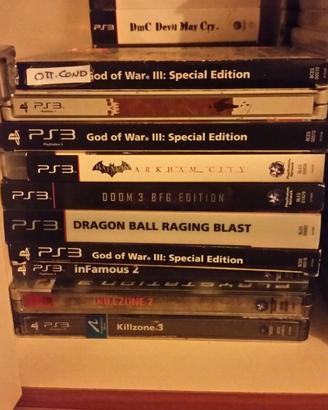 Lotto Giochi Rari Ps3 Console Originali ITA 9°