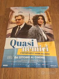 Locandina originale film Quasi nemici D. Auteuil 
