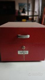 schedario metallo Zeuss anni 50 mid. 5/8
