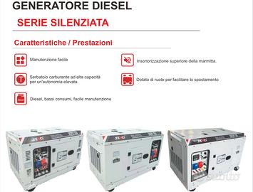 Generatore di corrente avviamento elettrico