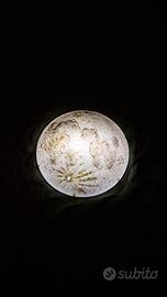 Lampada a forma di luna