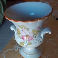 Vaso Ceramica Bassano dipinto a mano
