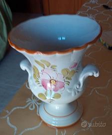 Vaso Ceramica Bassano dipinto a mano