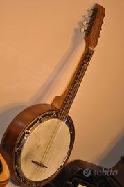 BANJO BENGIO MANDOLINO in PELLE