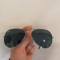 Occhiali da sole Ray-Ban a goccia cromate