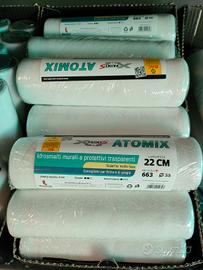 9 scatole RULLO IN  MICROFIBRA  ATOMIX BULOVA