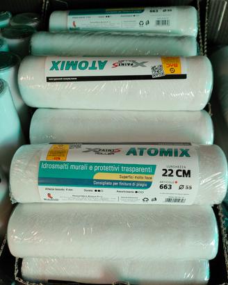 9 scatole RULLO IN  MICROFIBRA  ATOMIX BULOVA