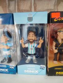 minix messi figure football collezione 