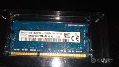 ram 4gb 1Rx8 PC3L 12800S