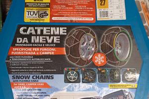 catene da neve misura 27