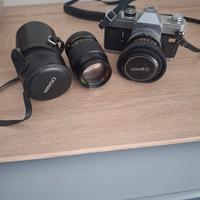 Macchina fotografica canon FTB più zoom OSAWA