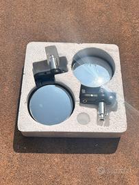 Coppia Specchietti Bar end per moto custom