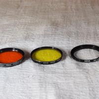 FILTRI GIALLO E ARANCIONE PASSO 49 CON ADATTATORE