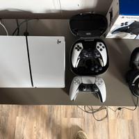 Ps5 con disco 1TB +2 controller +cuffie