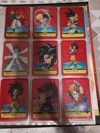 lotto Lamincards Dragonball GT serie Rubino