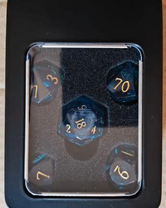 Elifel Set Dadi D&D 7 Pezzi. NUOVI