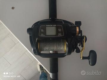 Daiwa tanacom 1000 canna colomic  totanare 