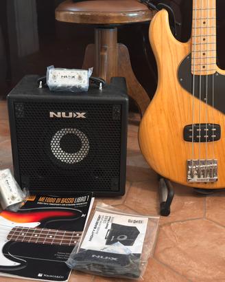 Basso Fender Dimension + Ampli Nux 50 watt