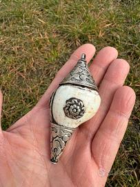 Ciondolo Tibetano in argento