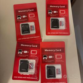 N.4 micro sd da 512gb sony con adattatore