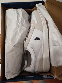 Scarpe court leather suede trainer Ralph Lauren 