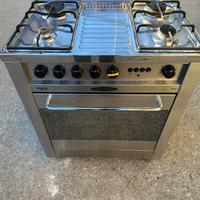 Cucina a gas con forno elettrico Rex R7XS