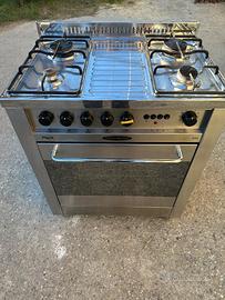 Cucina a gas con forno elettrico Rex R7XS