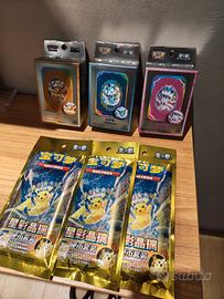 Collection Box Pokémon cinese starter Coin eevee