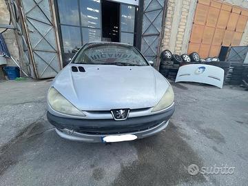 Ricambi Peugeot 206 1.9 diesel 69cv del 2000