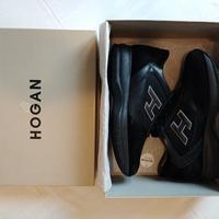 HOGAN Interactive ORIGINALI in PELLE e Camoscio Ne