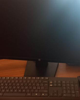 COMPUTER PC ASUS + SCHERMO HP + TASTIERA E MOUSE