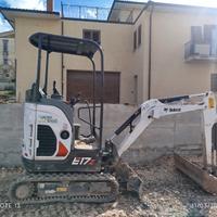 Miniescavatore Bobcat modello E17Z