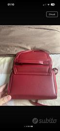 Borsa a tracolla rossa  (portafoglio )