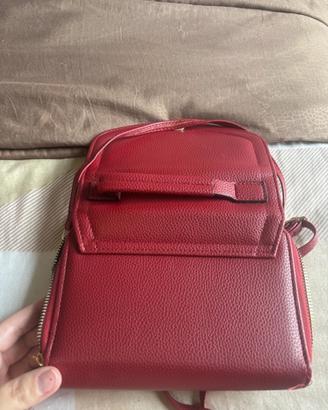 Borsa a tracolla rossa  (portafoglio )